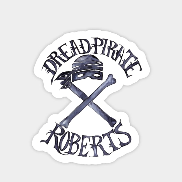 Dread Pirate Watercolor Sticker by RavensLanding